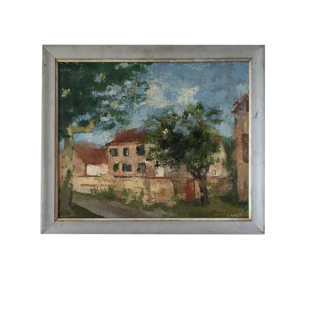 Jean-Jacques Boimond, St Barthélemy, Oil on Canvas, Framed For Sale