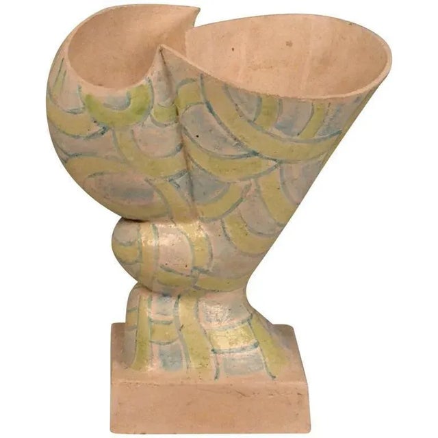 Sculptural Hand-Formed Vessel by W.Schalling, Netherlands, 1930s For Sale - Image 6 of 6