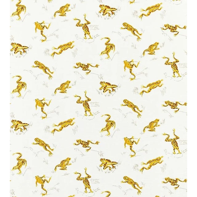 Traditional Sample - The House of Scalamandré Calabasas County - Outdoor Fabric, Pineapple For Sale - Image 3 of 3