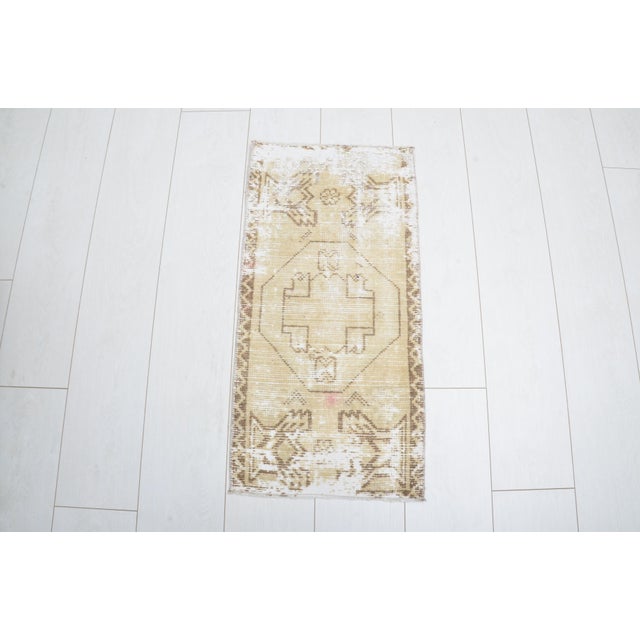 Handmade wool carpet in Turkish Anatolia , Vintage Oushak Rug,Turkish Vintage Anatolian Rug, Handmade wool Rug . One Of...