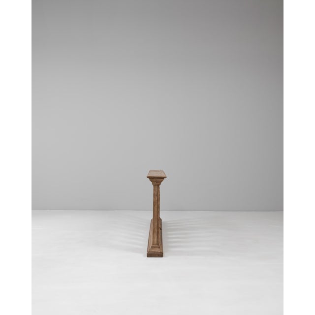 1780s French Hand-carved Oak Balustrade For Sale - Image 18 of 18