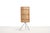 1950s Bamboo and Rattan Floor Lamp in the style of Louis Sognot, 1950s For Sale - Image 5 of 5