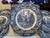 Ceramic 1970s Liberty Blue “Independence Hall” Ironstone Plates | English Transferware Americana Wall Collection - Set of 7 For Sale - Image 7 of 14