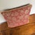 Beacon Hill Late 20th Century Red and Gold Floral Jacquard Pillow With Twisted Rope Cord For Sale - Image 4 of 8