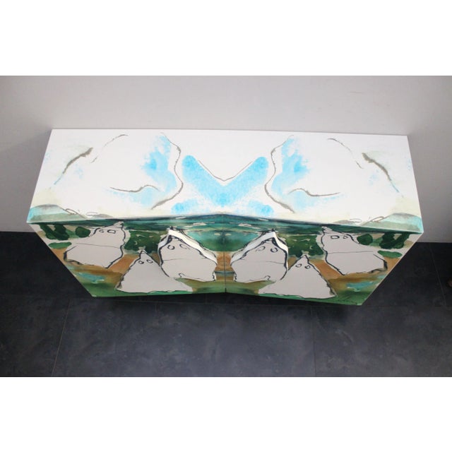Sideboard by Sandro Chia for Cleto Munari, 2008 For Sale - Image 3 of 12