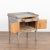 Small Swedish country cabinet standing on tapered/curved legs that may serve also as a nightstand or side table. The...