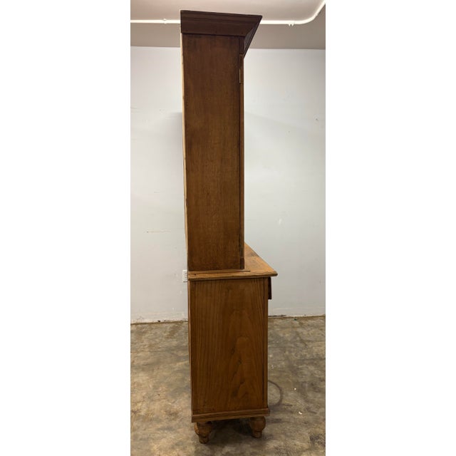 Antique English Oak Dresser Hutch For Sale - Image 10 of 10