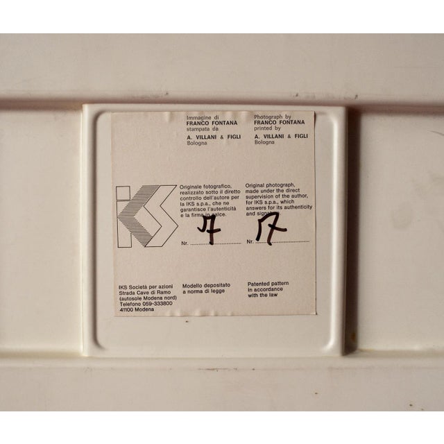 1970s Vintage Italian Fields Print by Franco Fontana for A. Villani & Figli, 1976 For Sale - Image 5 of 7