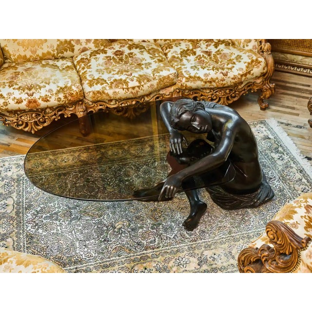 An exceptional coffee table that will immediately attract attention and become the dominant element of any interior. The...
