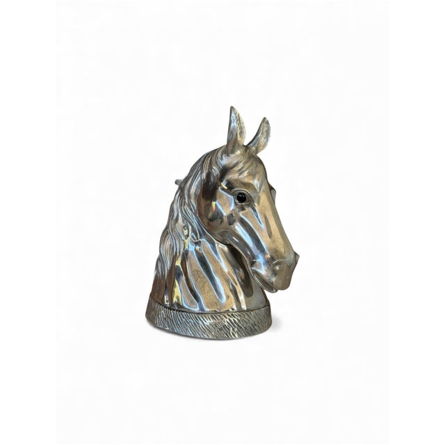 Arthur Court Equestrian Horse Head Ice Bucket or Wine Chiller For Sale - Image 12 of 12