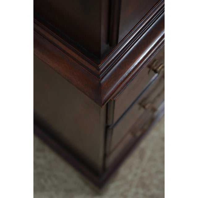 Brown Link Taylor Heirloom Mahogany High Chest For Sale - Image 8 of 16