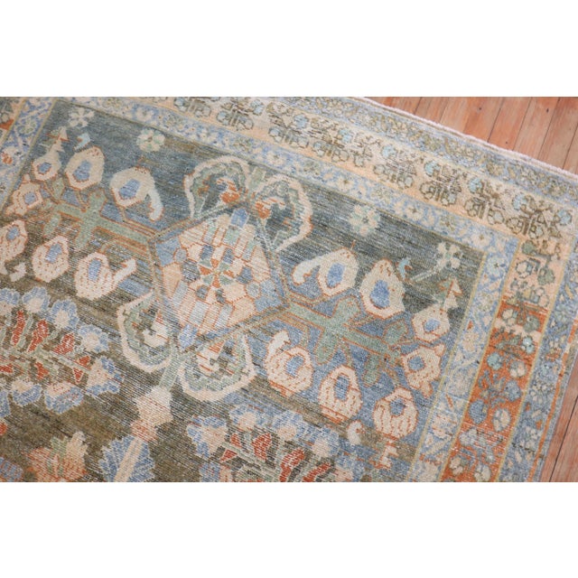 Antique Persian Lilihan Gallery Rug rug no.j2706 For Sale In New York - Image 6 of 9