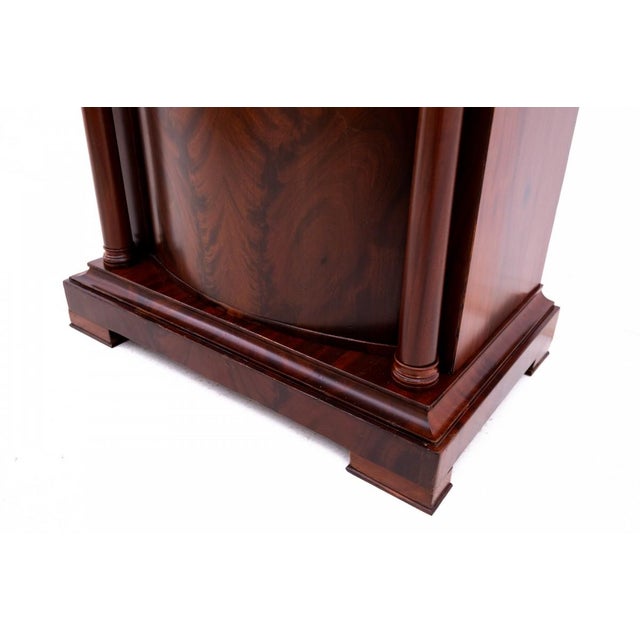 Wood Antique Biedermeier Chest of Drawers, 1880s For Sale - Image 7 of 10