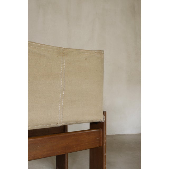Molteni Vintage Monk Chairs by Afra & Tobia Scarpa for Molteni, 1970s, Set of 4 For Sale - Image 4 of 7