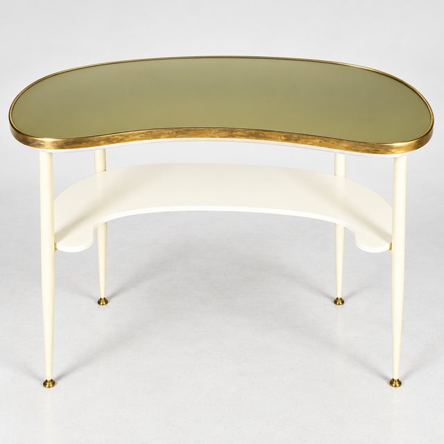 Rare and highly decorative italian mid-century vanity or dressing table, strongly attributed to eugenia alberti reggio and...