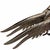 Pair of Vintage Large Chinese Brass Silver-Plated Pheasant Sculpture Figurines For Sale - Image 9 of 9