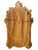 Large French Rococo Style Carved Giltwood Wall Mirror With Rocaille Crest For Sale - Image 9 of 10