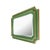 Ethan Scalloped Mirror Green For Sale In Chicago - Image 6 of 11