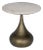 NOIR Mateo Side Table, Aged Brass For Sale