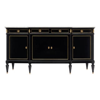 Louis XVI Ebonized French Buffet For Sale