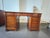 Antique English Victorian Partners Desk with Dual Functionality, 1880 For Sale - Image 12 of 17