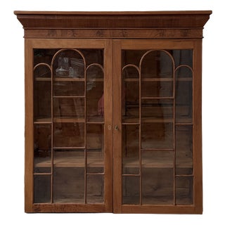 Antique English Display Case For Sale