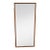 Mid Century Modern Vintage Teak Framed Mirror For Sale