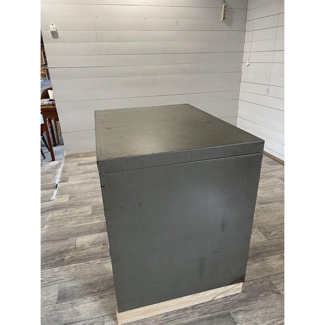 Vintage Commode in Iron, 1970 For Sale - Image 6 of 7