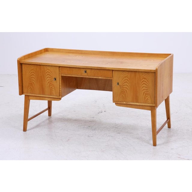 1960s Mid-Century Ash Desk, 1960s For Sale - Image 5 of 18