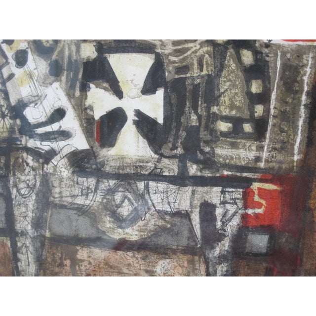 Antoni Clave Signed Limited Edition Hand Colored Lithograph Print Le Roi For Sale - Image 4 of 8