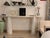 A stunning white Carrara marble console table from the Eros series designed by Angelo Mangiarotti, featuring a large...