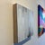 2010s Abstract Minimalist Black and White Monochrome Painting on Panel by Sharon Swidler For Sale - Image 5 of 6
