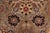 Elagant Floral 1990's Pak-Persian Green/Beige Wool Rug - 8'0'' X 10'3'' For Sale In New York - Image 6 of 9