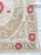 1960s Vintage Embroidered Neutral Tan Suzani From Asian For Sale - Image 5 of 9
