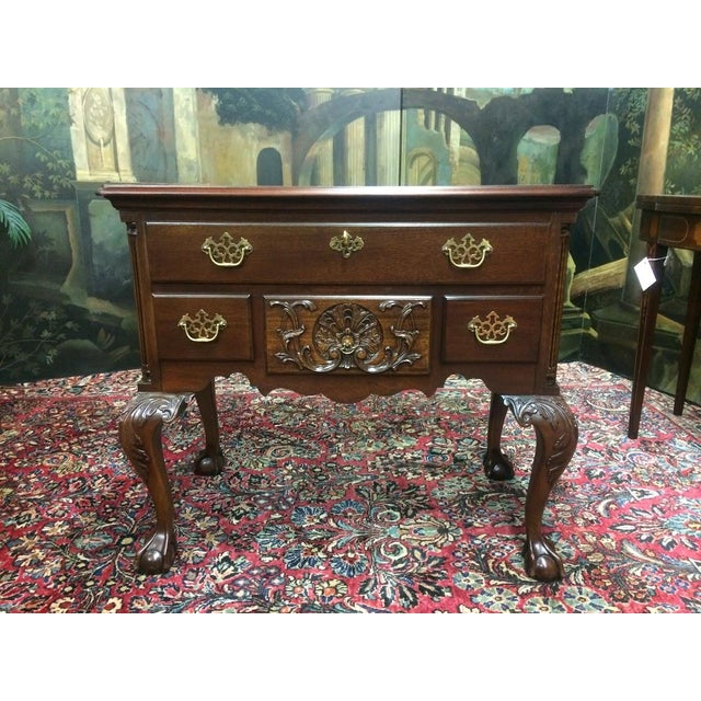 Hickory Chair Furniture Company Vintage Lowboy Chest, Hickory Chair Furniture, James River Plantation For Sale - Image 4 of 11