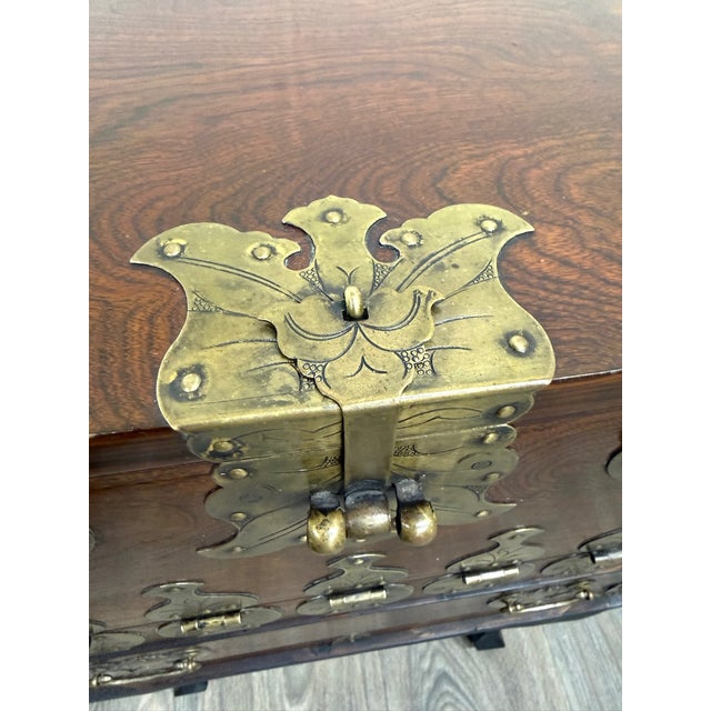 Vintage Korean Bandaji Style Chest Cabinet For Sale - Image 12 of 13