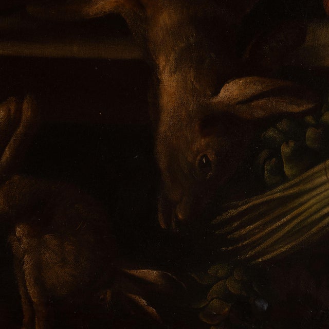 Brown Large Original Oil on Canvas Still Life Painting From Spain For Sale - Image 8 of 18