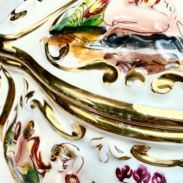Vintage Box with Lid from Capodimonte, Italy, 1980s For Sale - Image 6 of 18