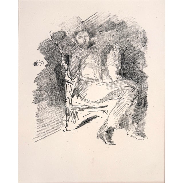 Portrait of the Artist Joseph Pennell by James Abbott McNeill Whistler (American, 1834 - 1903). This portrait, one of 3...