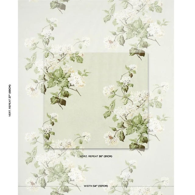 A classic floral with a painterly look, Summer Hydrangea is beautifully printed on a soft textured cotton-linen ground....