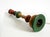, Large 1980s Table Lamp Made of Colorful Stained Pine Wood For Sale - Image 13 of 18