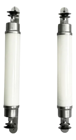 Italian Art Deco Cylindrical Wall Lamps in Opaline Glass and Metal, 1930s, Set of 2