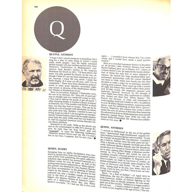 White "Celebrity Register" 1973 Blackwell, Earl For Sale - Image 8 of 13