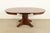 Wood Stickley Brothers Antique Mission Oak Arts & Crafts Pedestal Extension Dining Table, Newly Refinished For Sale - Image 7 of 15