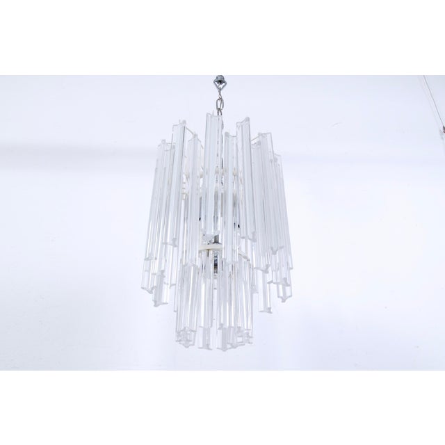 Murano Glass Chandelier from Venini, 1970s For Sale - Image 6 of 17