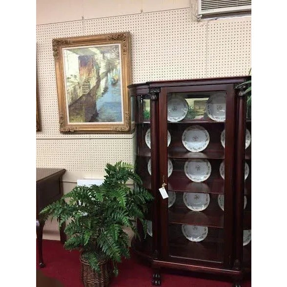 Vintage Original Oil Painting Signed by Artist - Suzhou Canal - Framed For Sale - Image 6 of 10