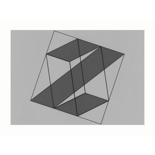 1970s Josef Albers "Formulation : Articulation" Portfolio II Folder 16, Left Side Print For Sale