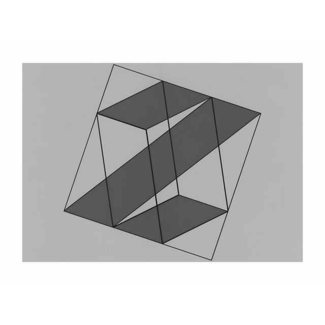 1970s Josef Albers "Formulation : Articulation" Portfolio II Folder 16, Left Side Print For Sale