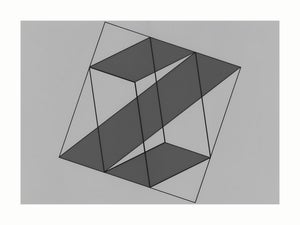 Josef Albers "Formulation : Articulation" Portfolio II Folder 16, Left Side Print
