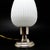 Silver Postmodern Bedside Lamp from Polam, Poland, 1960s For Sale - Image 8 of 8
